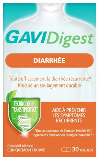 GAVIDigest Diarrhée Récurrente 30 Gélules
