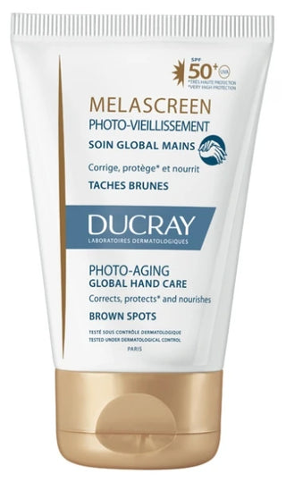 Ducray Melascreen Photo-Vieillissement - Soin Global Mains Spf50+ Anti-Taches 50 ml
