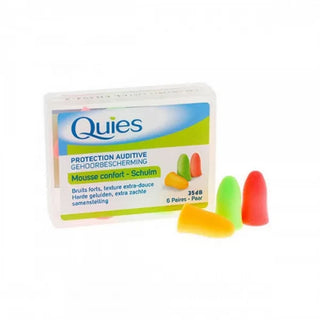 Quies Protection Auditive Mousse Fluo