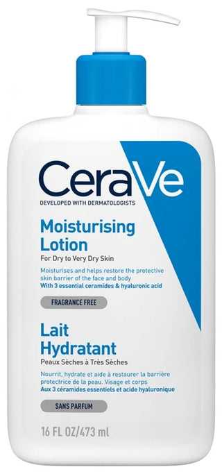 Cerave Lait Hydratant Visage et Corps Pour Les Peaux Sèches à Trèsèches 473 ml