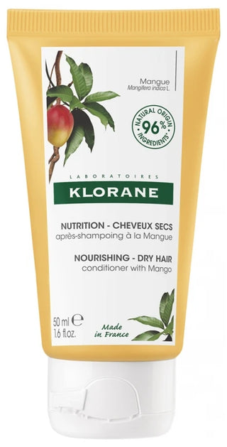 Klorane Après-Shampoing à la Mangue - Cheveux Secs - Nourrissant 50 ml