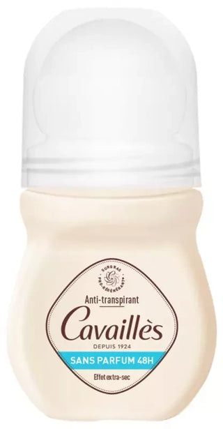 Cavaillès Absorb+ 48H Sans Parfum Roll-On 50 ml