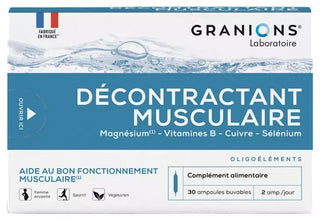 Granions Décontractant Musculaire 30 Ampoules