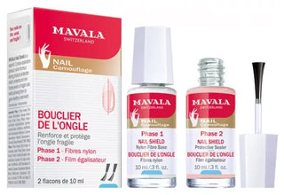 Mavala Bouclier de L'Ongle Renforce et Protège L'Ongle Fragile 2 x 10 ml