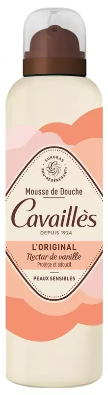 Cavaillès Mousse de Douche l'Original Nectar de Vanille Peaux Sensibles 200 ml