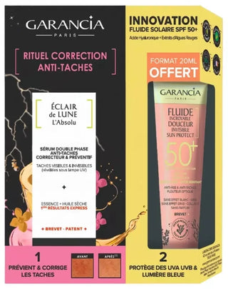 Garancia Éclair Coffret de Lune l'Absolu 30 ml + Fluide 20 ml Offert