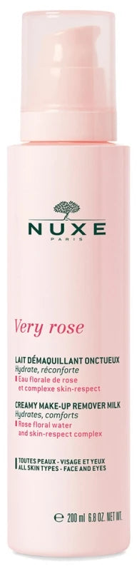 Nuxe Very Rose Lait Démaquillant Onctueux (Toutes Peaux)
