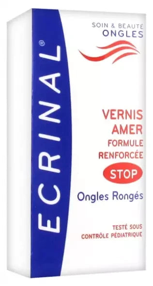 Ecrinal Vernis Amer Pour Ongles Rongés 10 ml