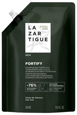 Lazartigue Fortify Shampooing Anti-Chute Cheveux Éco-Recharge 500 ml