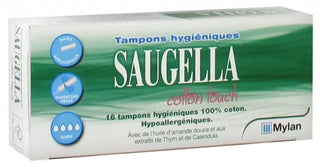 Saugella Cotton Touch Tampons Super X16