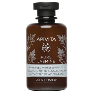 Apivita Pure Jasmine Gel Douche aux Huiles Essentielles 250ml