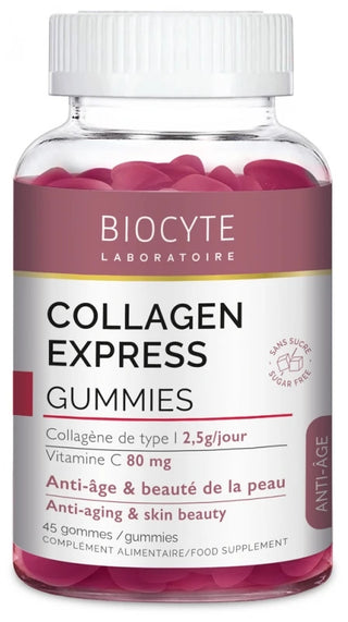 Biocyte Peau Collagène Gummies - 45 gommes