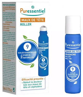 Puressentiel Roller Maux de Tête Aux 9 Huiles Essentielles 5 ml