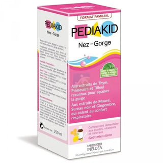 Pediakid Nez - Gorge Goût Miel Citron 250 ml