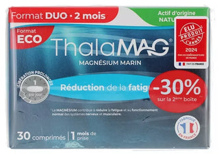 Laboratoires IPRAD Thalamag Magnésium Marin Équilibre Intérieur Lot de 2 X 30 Comprimés