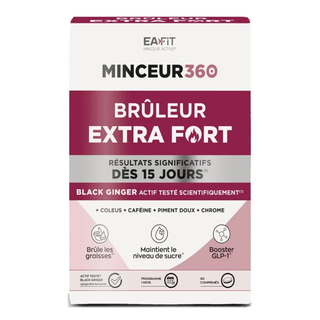 EAFIT MINCEUR 360 - Brûleur Extra Fort, 60 Comprimés