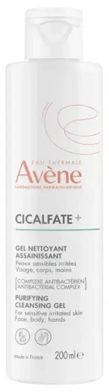 Avène Cicalfate Eau Thermale - - Gel Nettoyant Assainissant Visage Corps Mains 200 ml