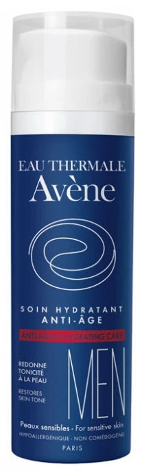 Avène Men Eau Thermale - - Soin Hydratant Anti-Âge 50 ml