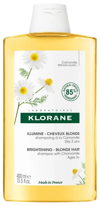 Klorane Camomille Shampoing à la Camomille - Cheveux Blonds 400 ml