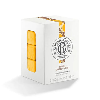 Roger & Gallet Bois D'Orange Coffret Savon Bienfaisant Base Végétale 3x100g