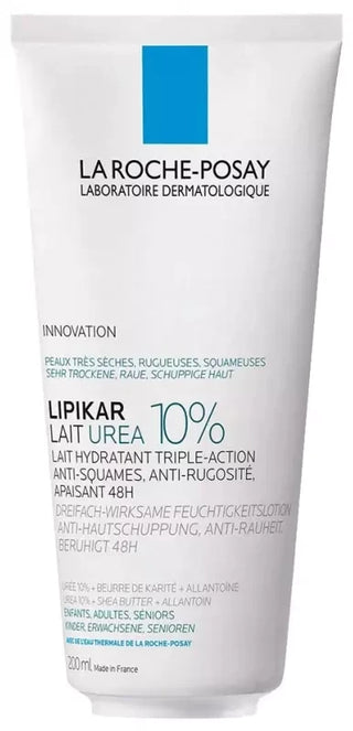 La Roche-posay Lipikar Lait Urea 10% Hydratant Squames Rugosités 200 ml