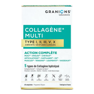 GRANIONS COLLAGENE+ MULTI Action Complète - 60 Comprimés
