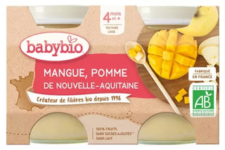 Babybio Mangue Pomme de Nouvelle-Aquitaine