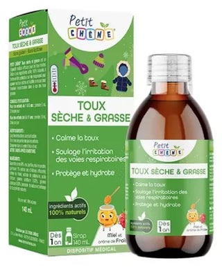 Les 3 Chênes Petit Chêne Toux Sèche et Grasse Dès 1 an 140 ml
