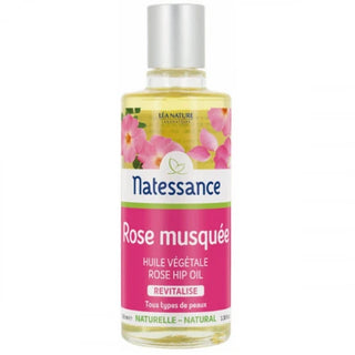 NATESSANCE Huile de Rose Musquée Réparatrice Et Anti-Âge - 100ml