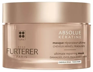 René Furterer Absolue Kératine Masque Réparateur Ultime Cheveux Épais 200 ml - Type : Cheveux Epais
