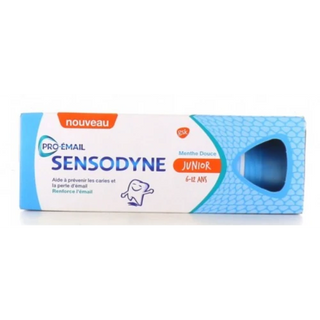 SENSODYNE PRO-ÉMAIL Junior 6-12 ans Menthe Douce - 50ml