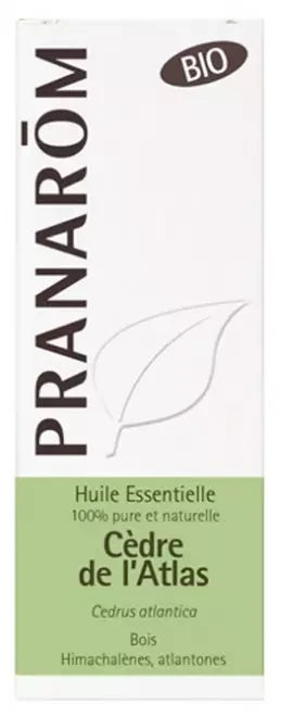 Pranarôm Huile Essentielle Cèdre de l'Atlas Bio Cedrus Atlantica Bois 10 ml
