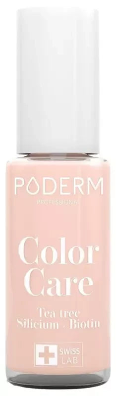 Poderm Color Care Vernis Soin Tea Trea 8 ml - Couleur : 903 : Rose Poudré