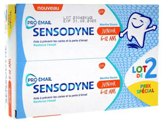 Sensodyne Dentifrice Junior 2 x 50 ml