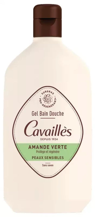 Cavaillès Gel Bain et Douche Amande Verte Peaux Sensibles 400 ml