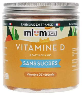 Mium Lab Vitamine D Sans Sucres à Partir de 4 ans