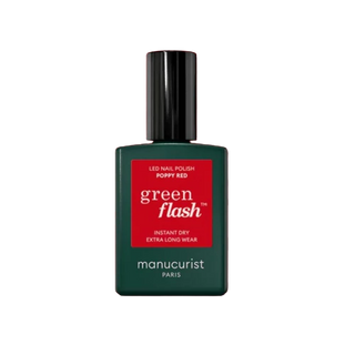 MANUCURIST GREEN FLASH VERNIS SEMI PERMANENT Poppy Red - 15ml