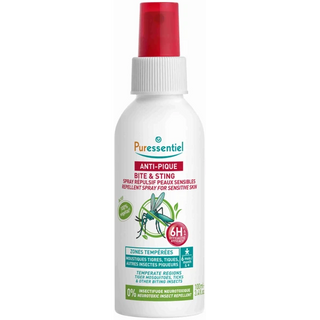 Puressentiel Anti-Pique Spray Répulsif Peaux Sensibles 100 ml