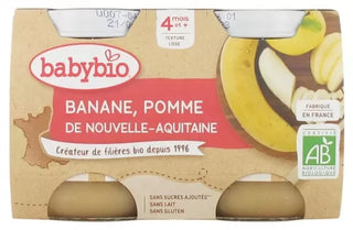 Babybio Banane Pomme de Nouvelle-Aquitaine