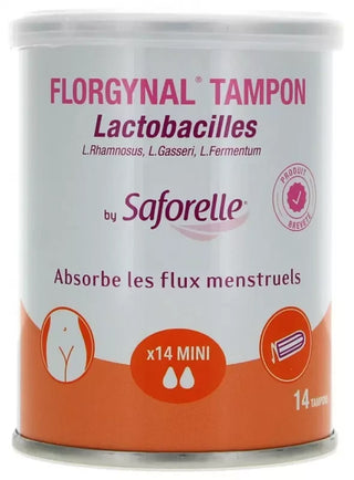 Saforelle Florgynal® Tampon - Boîte de 14 Tampons Mini