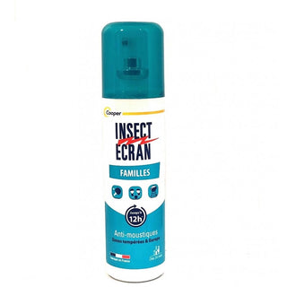 Insect Ecran Anti-Moustiques Spray Répulsif Peau Familles 100 ml
