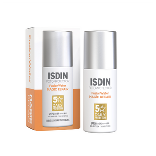 Isdin Crème solaire anti-âge pour le visage, intensément hydratante et ultra-légère.