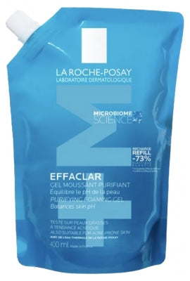La Roche-posay Effaclar Gel Moussant Purifiant Recharge 400 ml