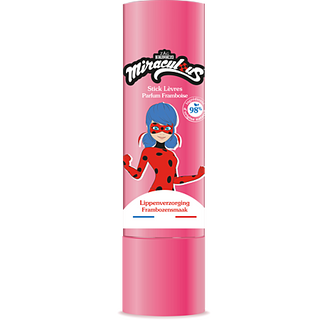 Le Comptoir du Bain Stick Lèvres Miraculous Ladybug Framboise 4g
