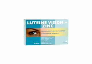 Exopharm Luteine Vision + Zinc - boîte de 40 gélules