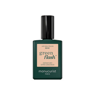 MANUCURIST GREEN FLASH Beige Semi-Permanent Polish - 15ml