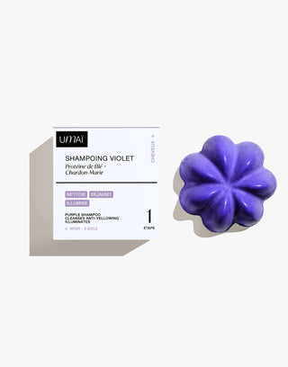 Umaï shampoing solide violet