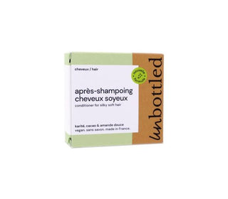 Unbottled Après-shampoing solide cheveux soyeux - pain de 50g