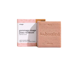 Unbottled Gommage visage peau radieuse Unbottled - pain de 90g