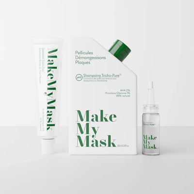 MakeMyMask –Protocole:  Pellicules Sèches Cuir Chevelu | Paraplus